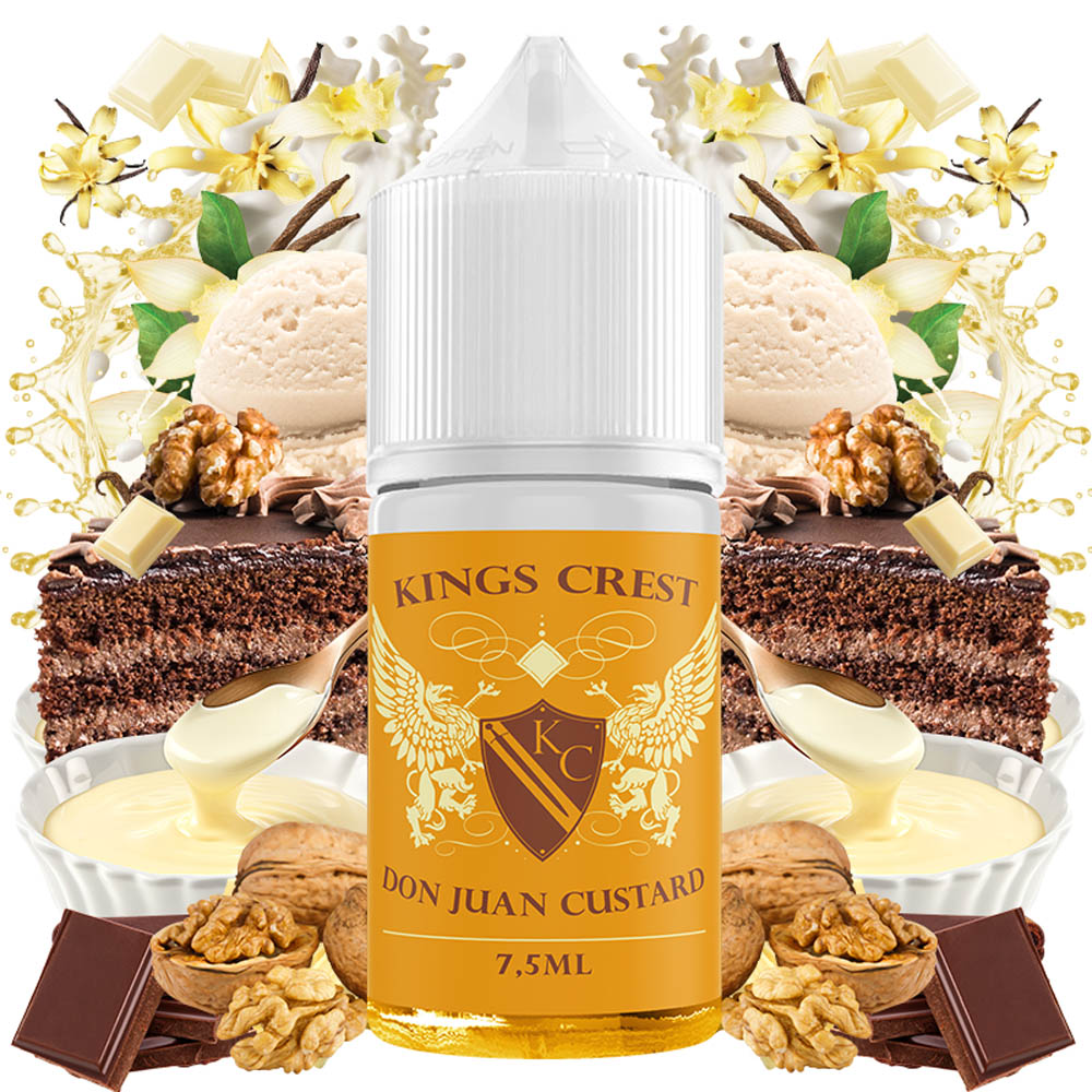Kings Crest Don Juan Custard 7.5ml/30ml