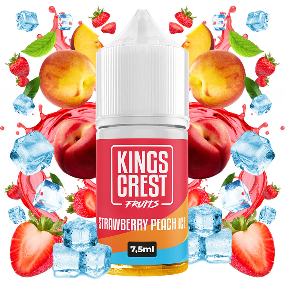 Kings Crest Fruits Strawberry Peach Ice 7.5ml/30ml