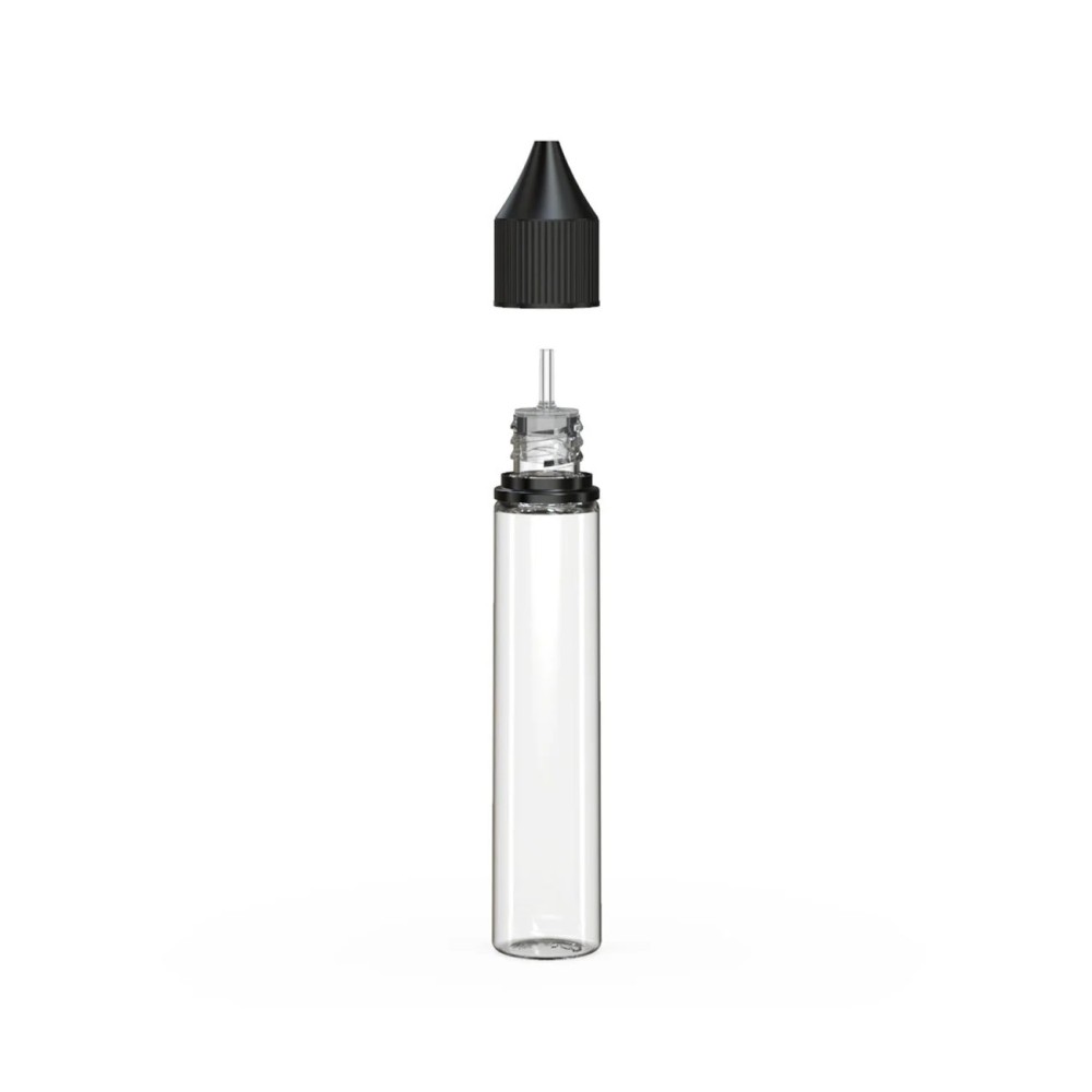 Chubby Gorilla 30ml Clear Bottle Black Cap