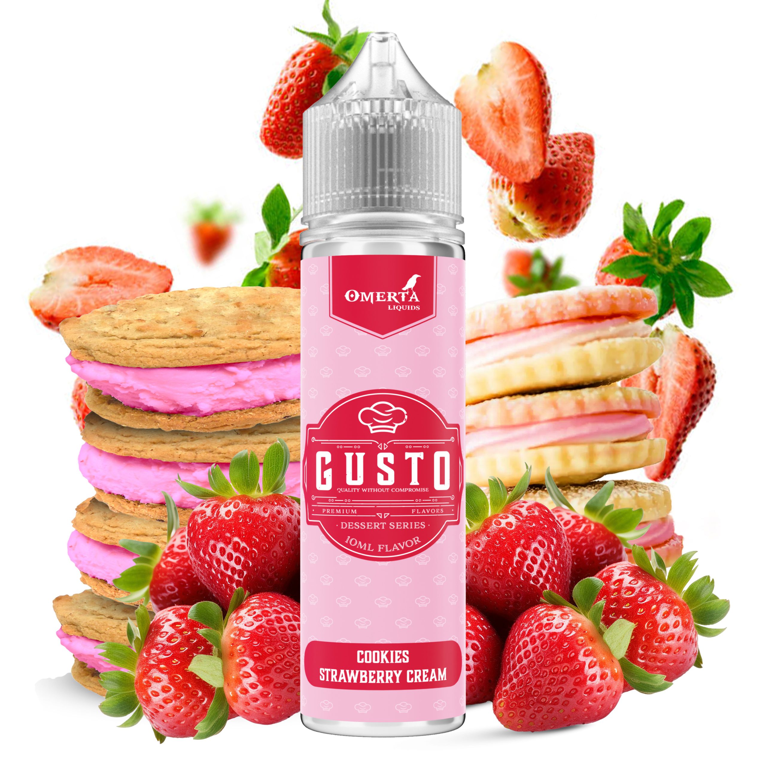 Gusto Strawberry Cream 20ml for 60ml