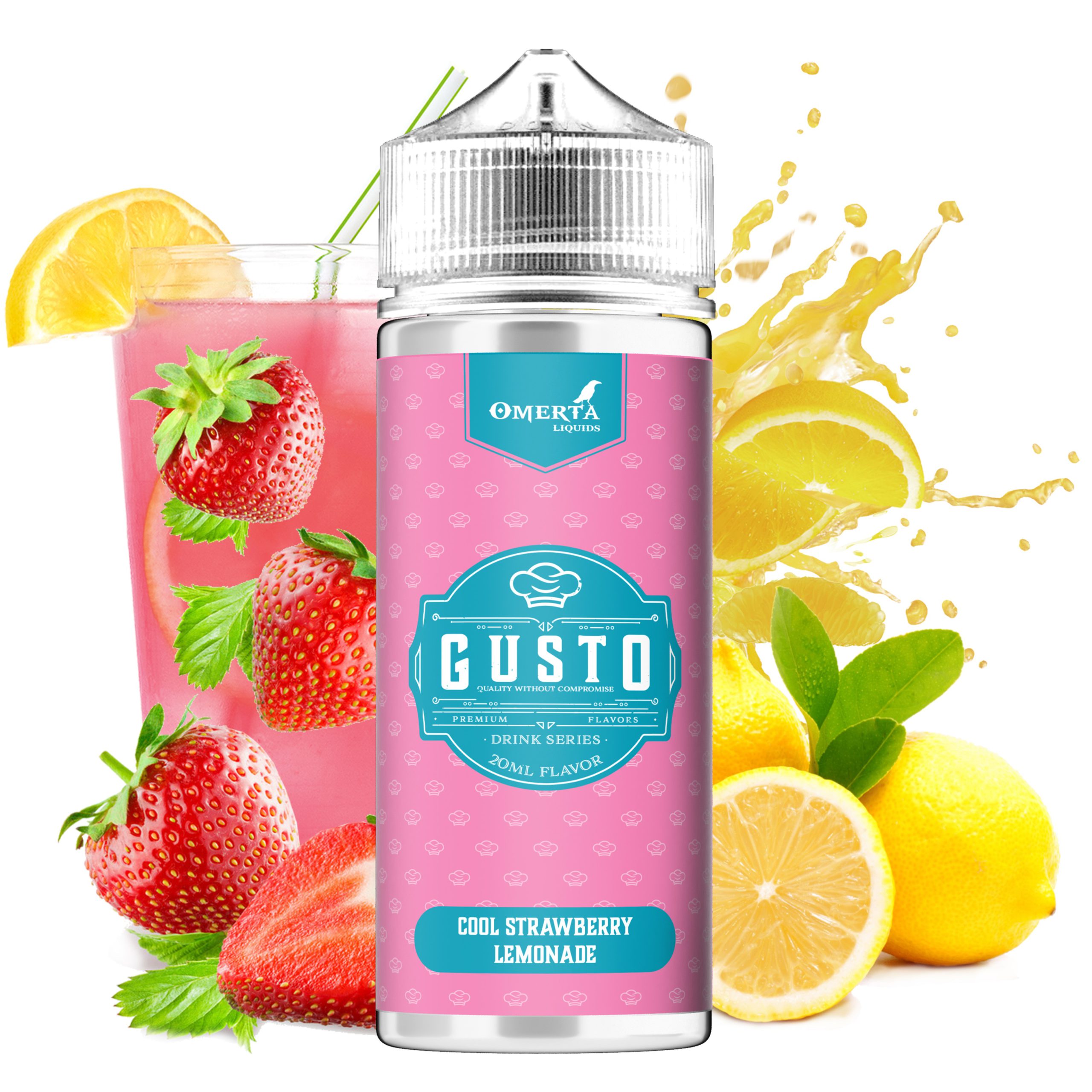 Gusto Cool Strawberry Lemonade 30ml for 120ml