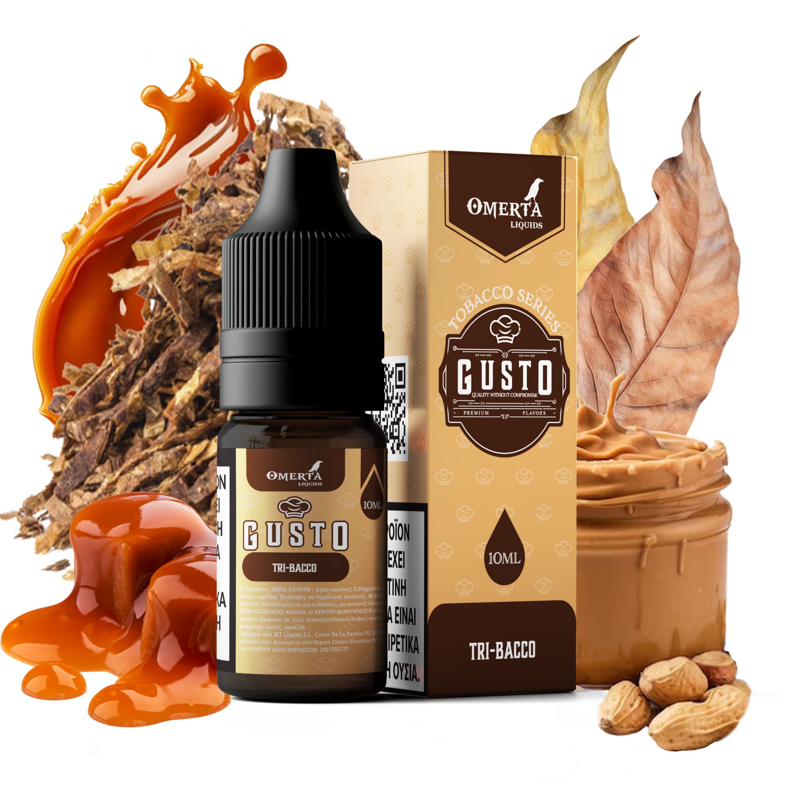 Gusto Tri-Bacco E-Liquid 10ml