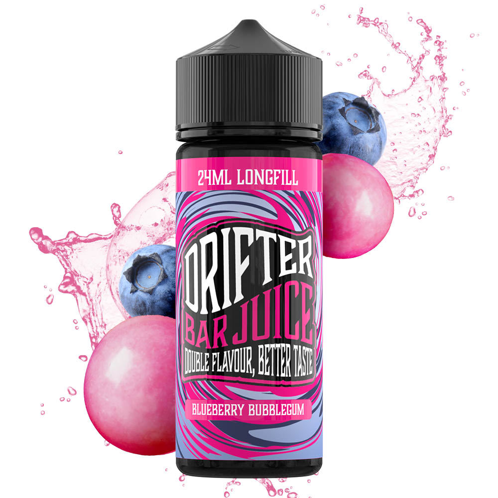 Drifter Bar Juice Blueberry Bubblegum 24ml/120ml