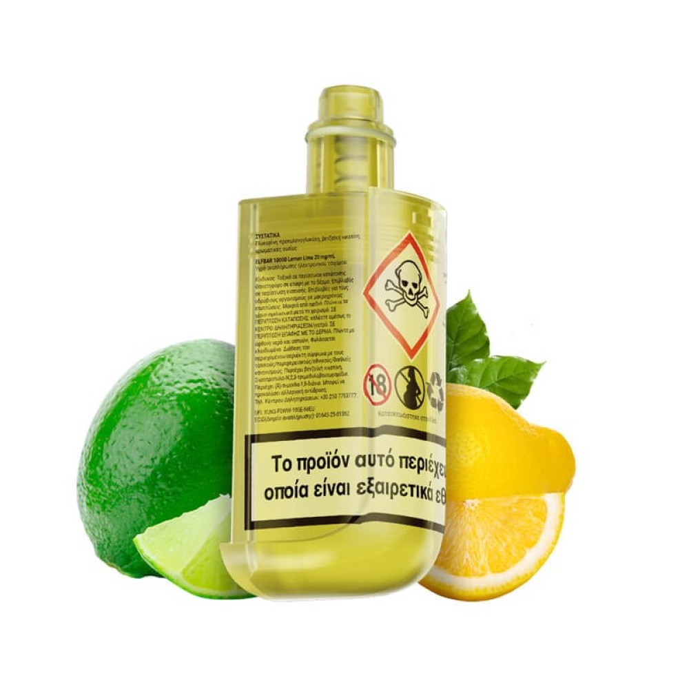 Elfbar 10000 Refill Pod Lemon Lime 10ml 20mg