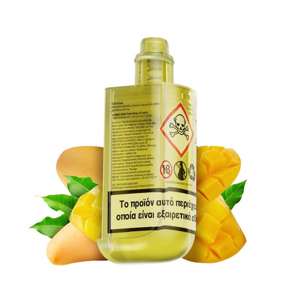 Elfbar 10000 Refill Pod Triple Mango 10ml 20mg