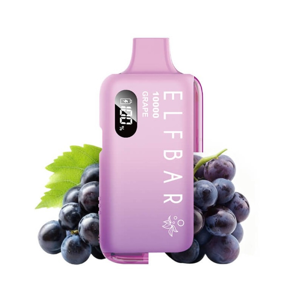 Elfbar EB10000 Refillable Kit Grape 10ml 20mg + Pod