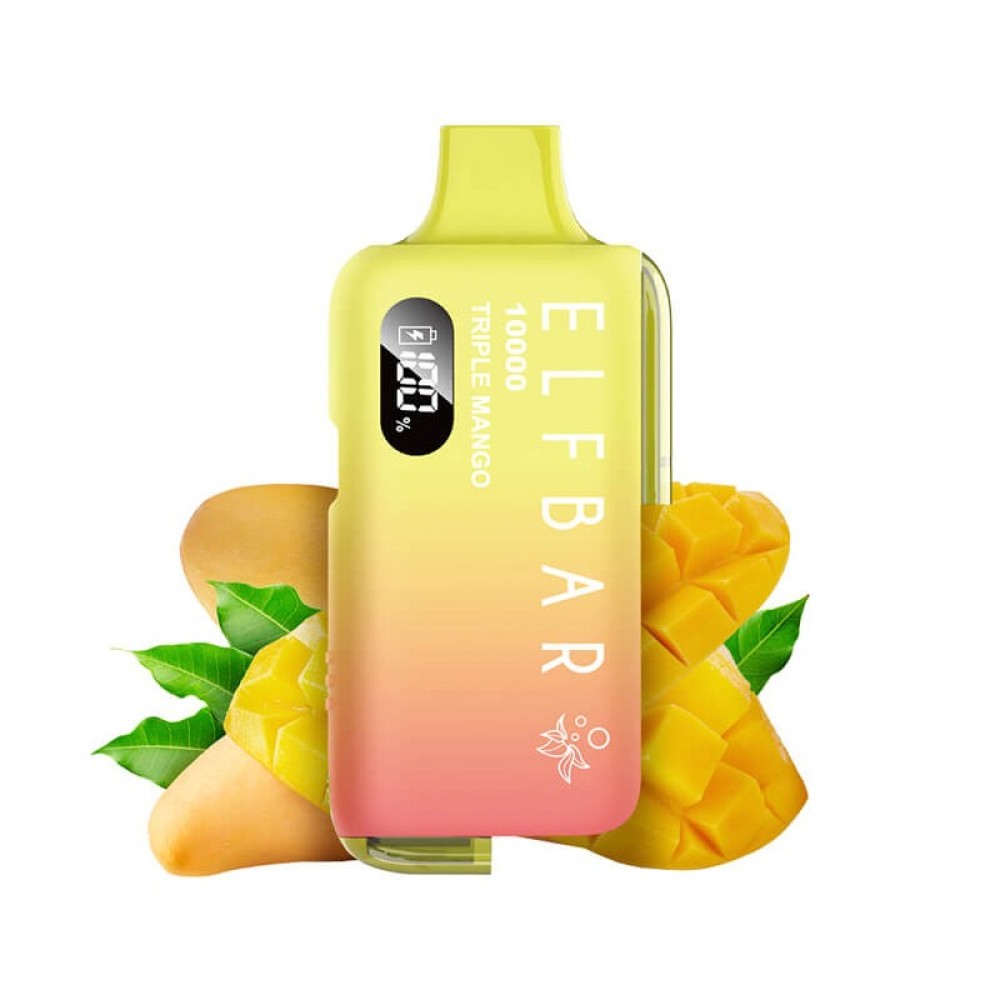 Elfbar EB10000 Refillable Kit Triple Mango 10ml 20mg + Pod