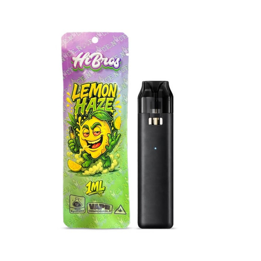 HiBros Disposable Vape CBD Plus Lemon Haze 1ml