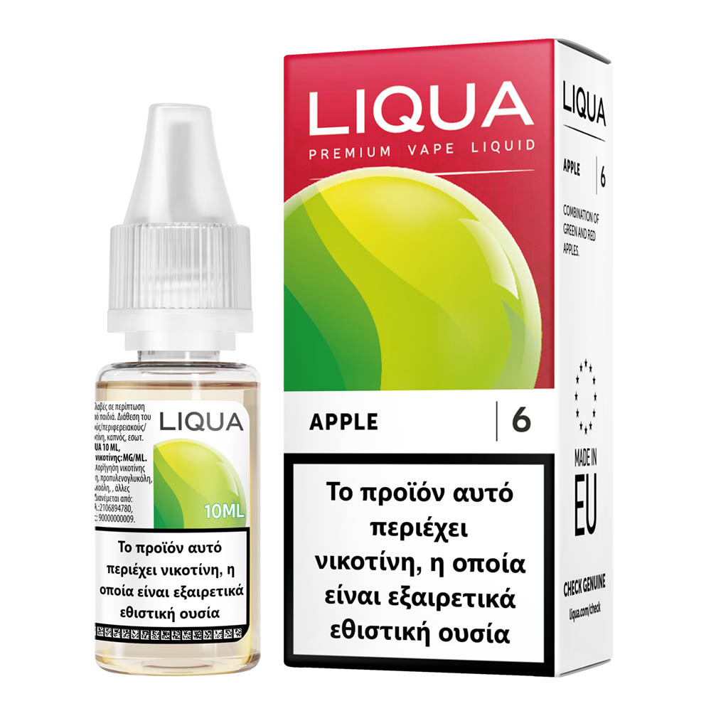 Liqua Apple 6mg 10ml