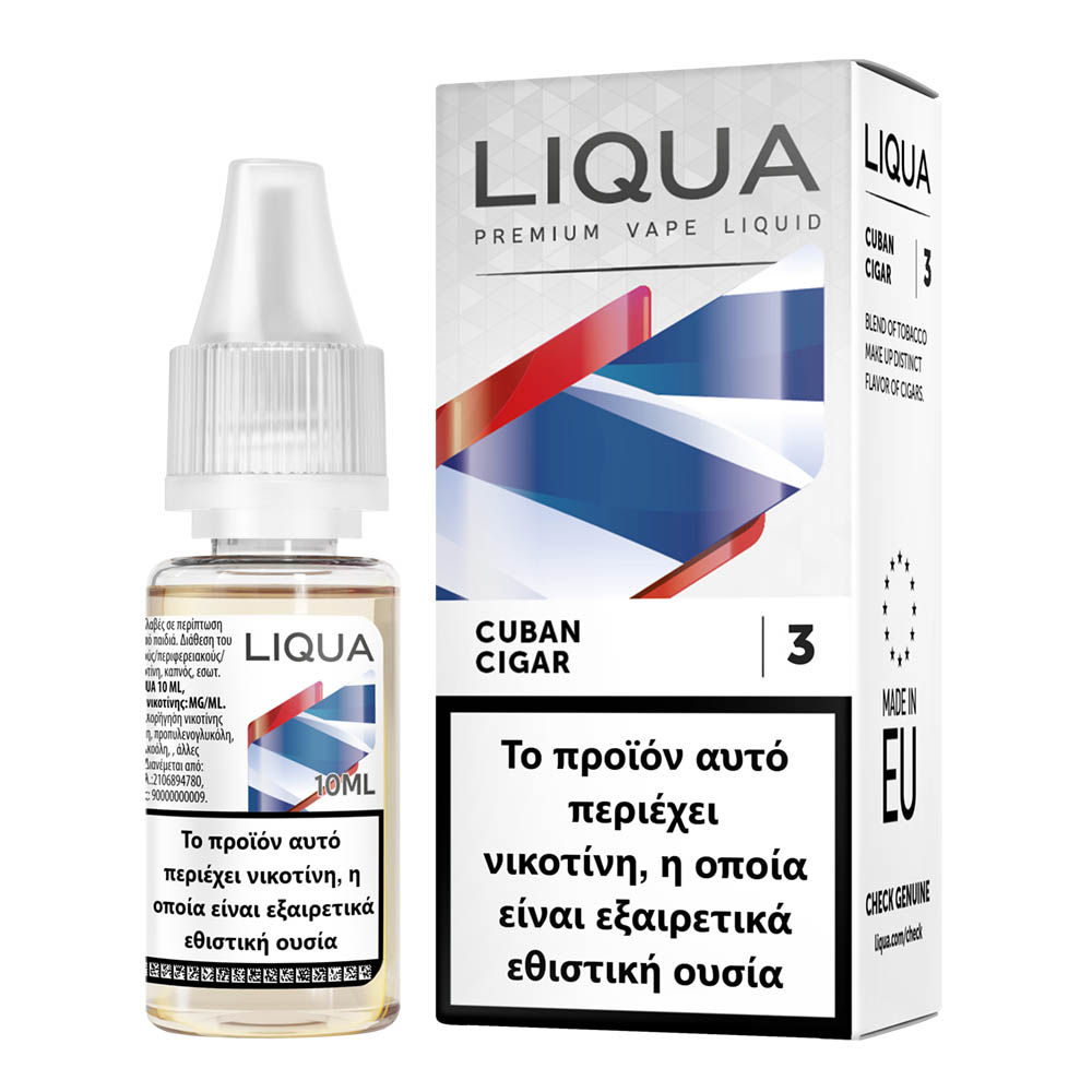 Liqua Cuban Cigar 3mg 10ml