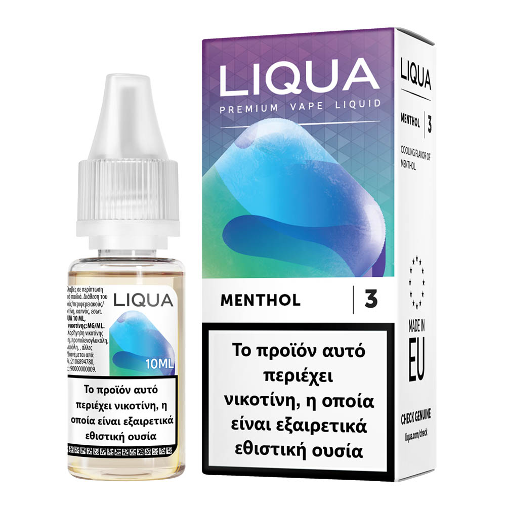 Liqua Menthol 3mg 10ml