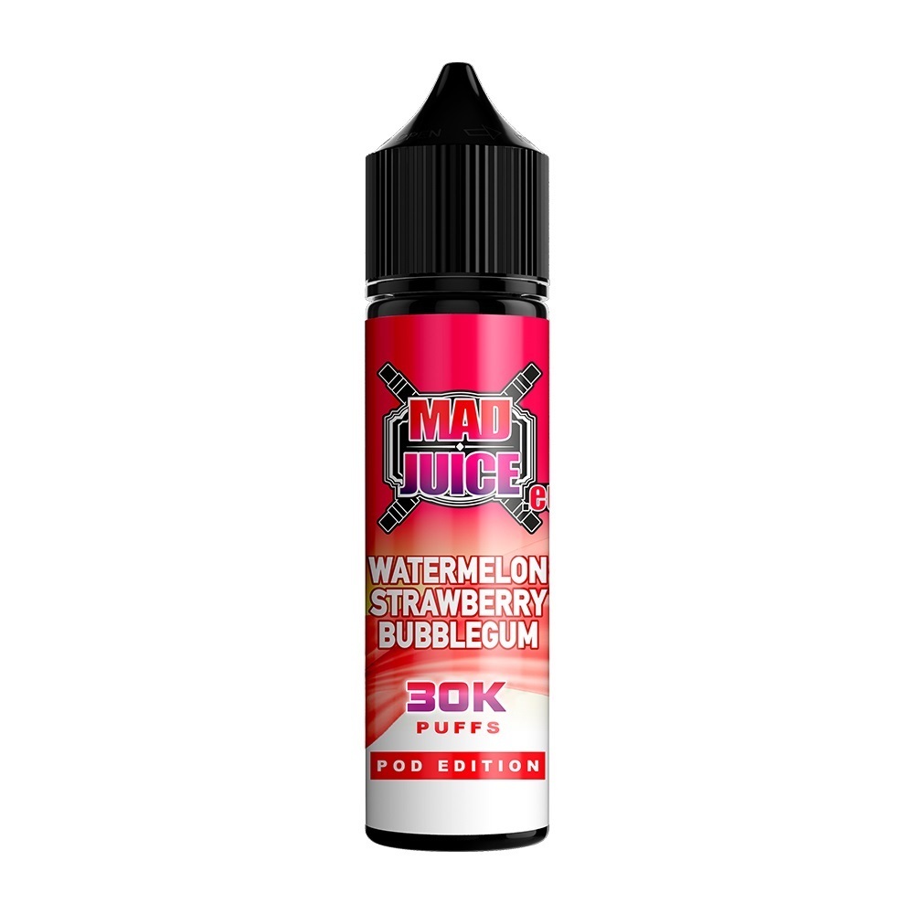 Mad Juice Watermelon Strawberry Bubblegum Pod Edition 12ml/60ml