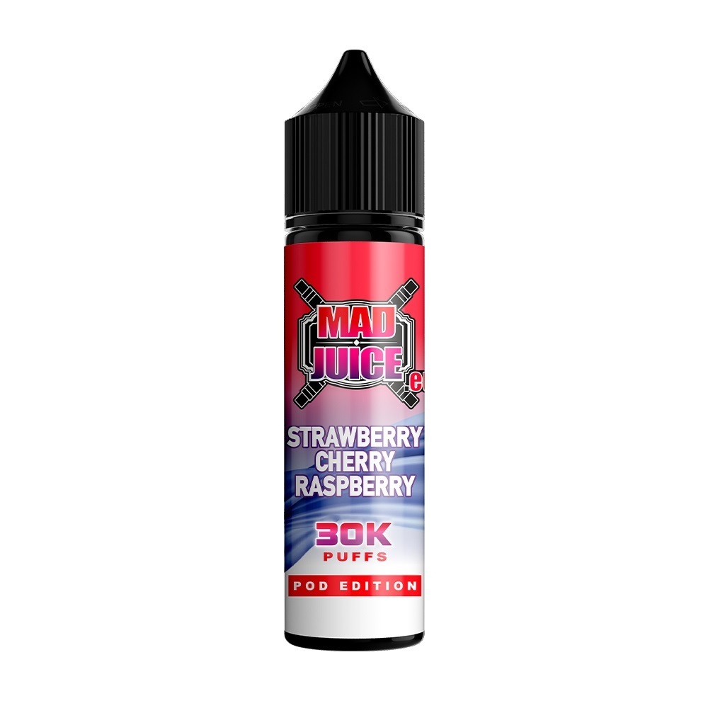 Mad Juice Strawberry Raspberry Cherry Pod Edition 12ml/60ml