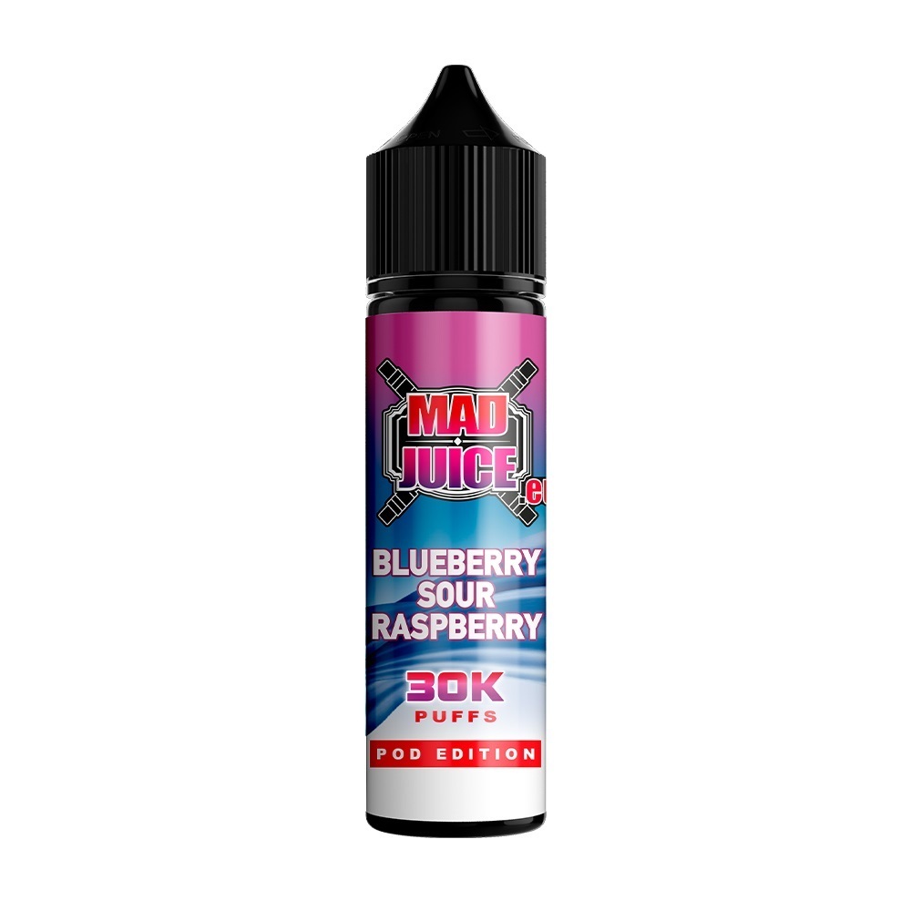 Mad Juice Blueberry Sour Raspberry Pod Edition 12ml/60ml