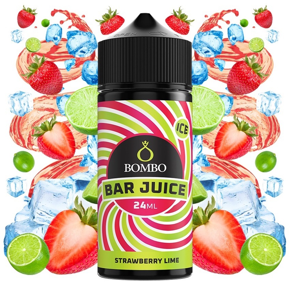 Bombo Bar Juice Strawberry Lime Ice 20ml/120ml
