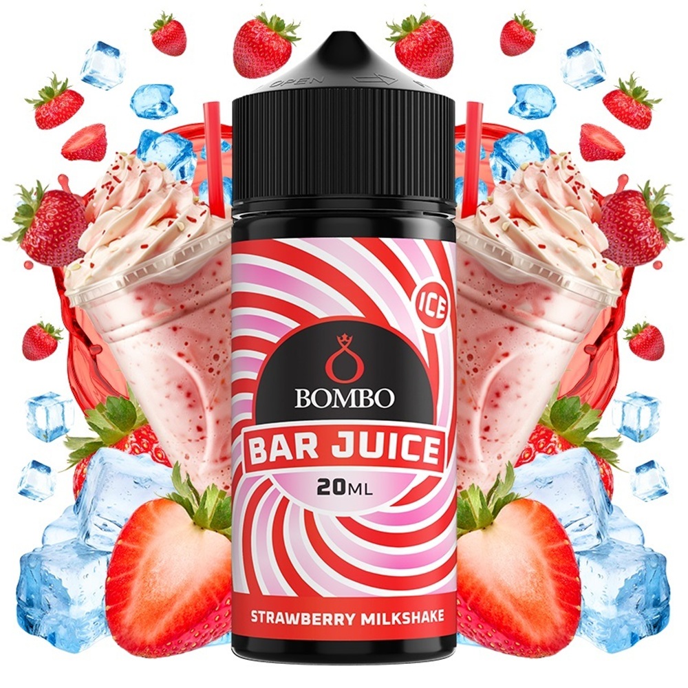 Bombo Bar Juice Strawberry Milkshake 20ml/120ml