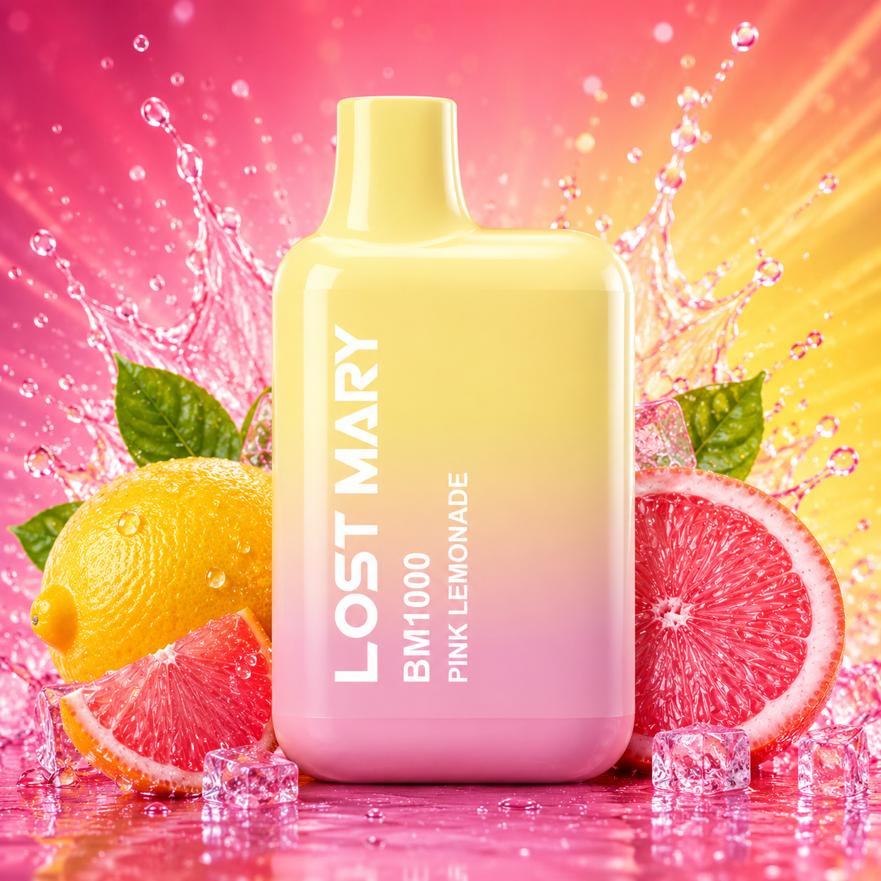 Lost Mary BM1000 Prefilled Pod Kit Pink Lemonade 2ml 20mg
