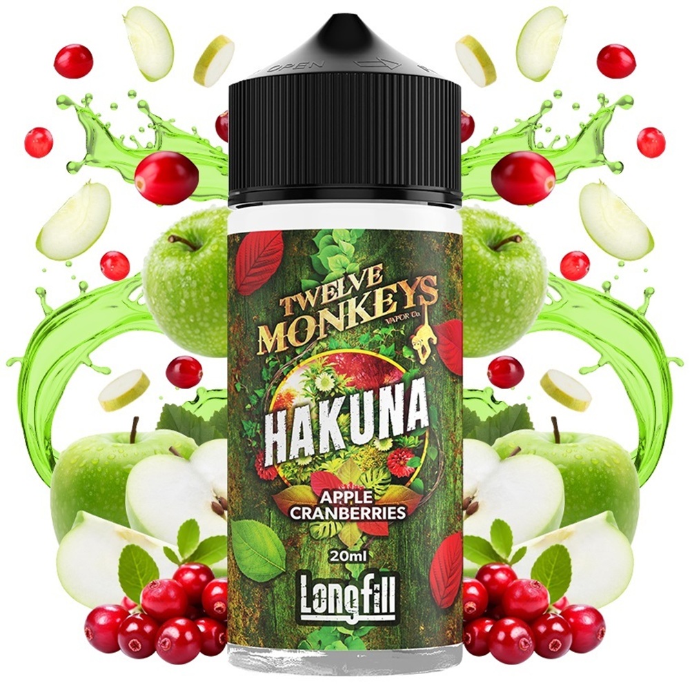 Twelve Monkeys Classic Hakuna 20ml/120ml