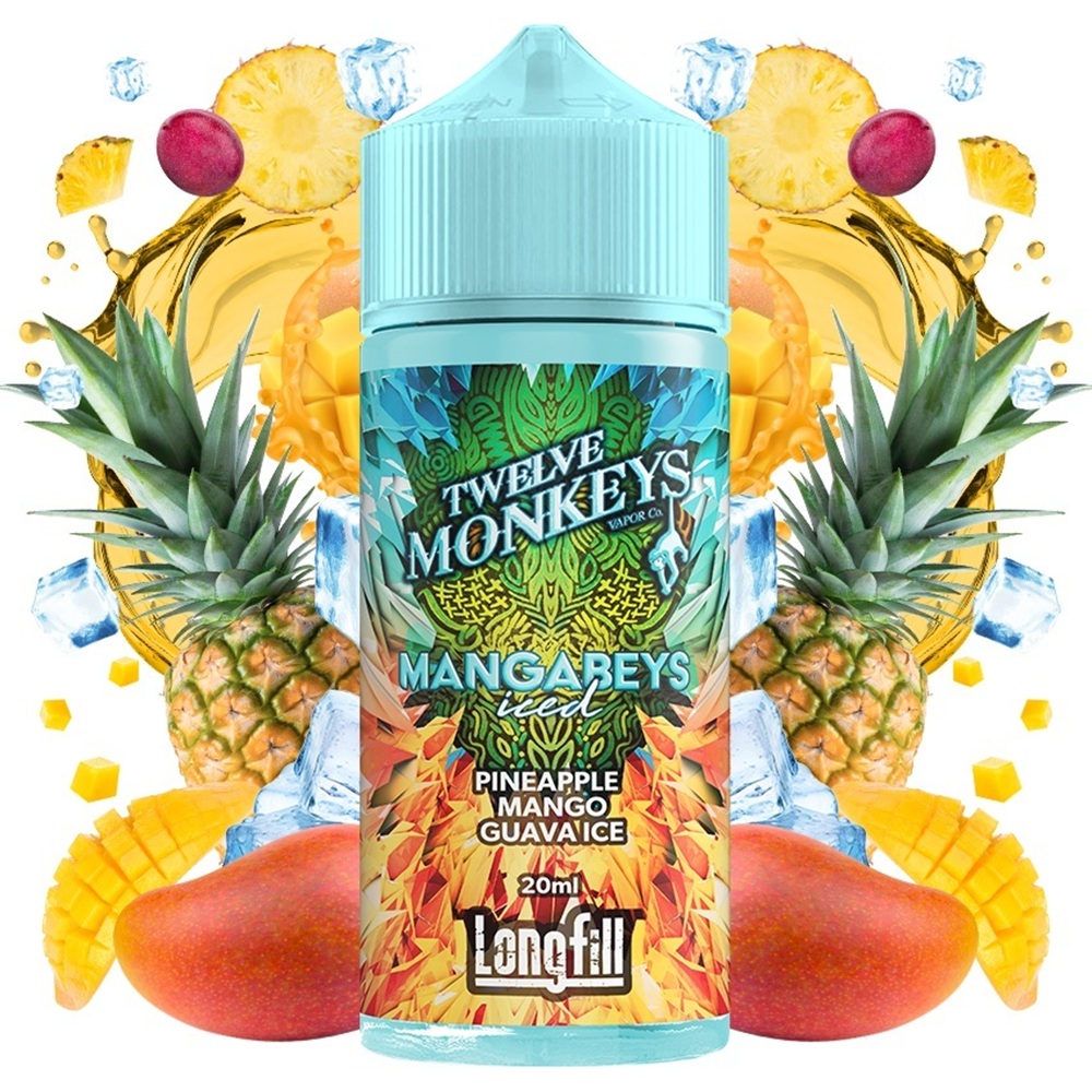 Twelve Monkeys Classic Mangabeys Iced 20ml/120ml