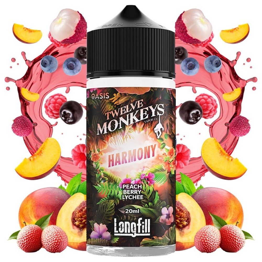 Twelve Monkeys Oasis Harmony 20ml/120ml