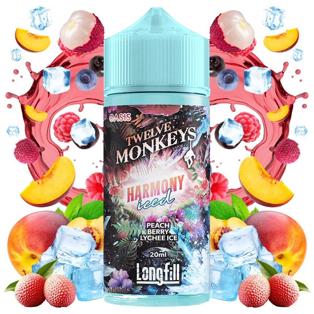 Twelve Monkeys Oasis Harmony Iced 20ml/120ml