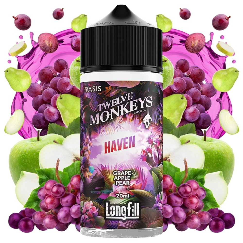 Twelve Monkeys Oasis Haven 20ml/120ml