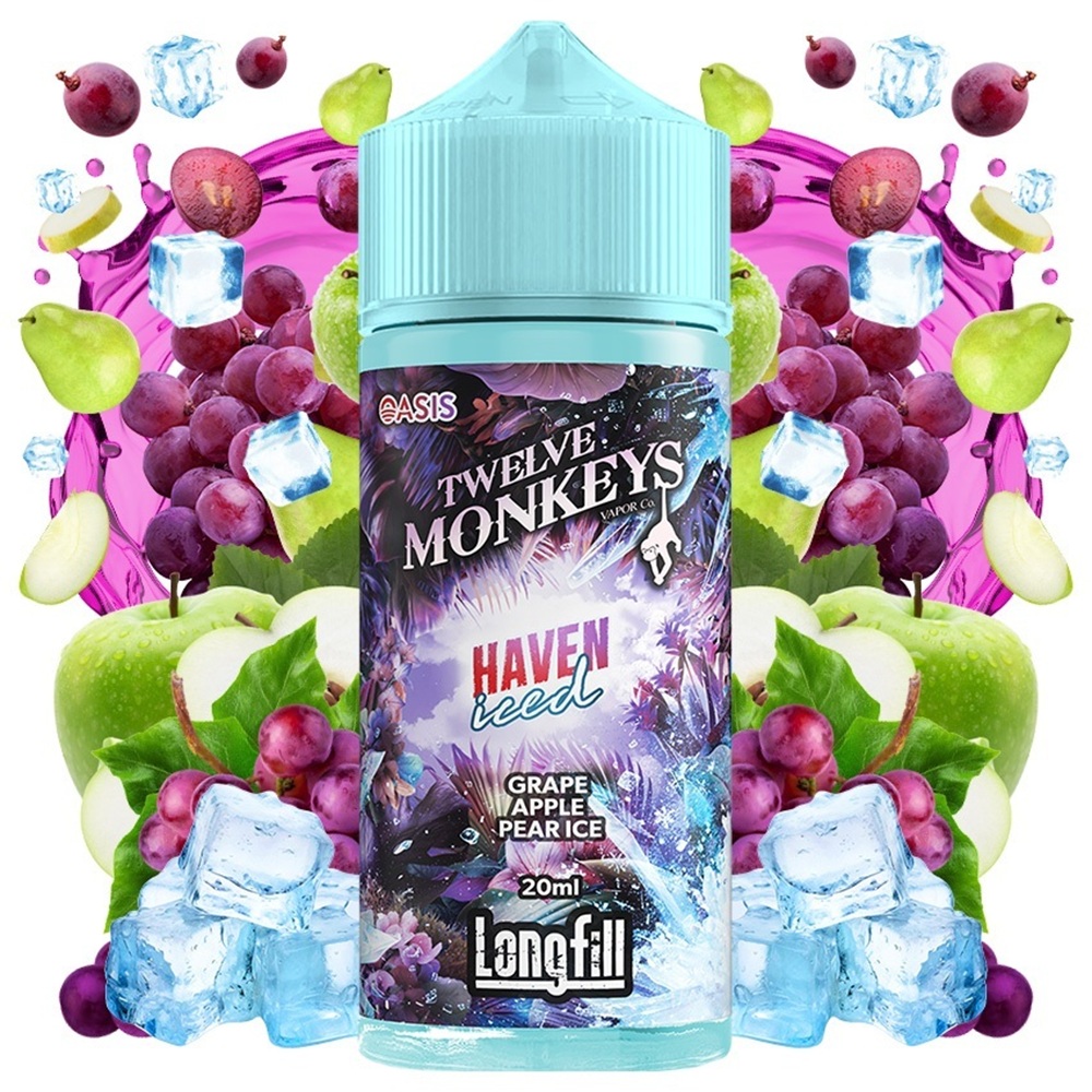 Twelve Monkeys Oasis Haven Iced 20ml/120ml