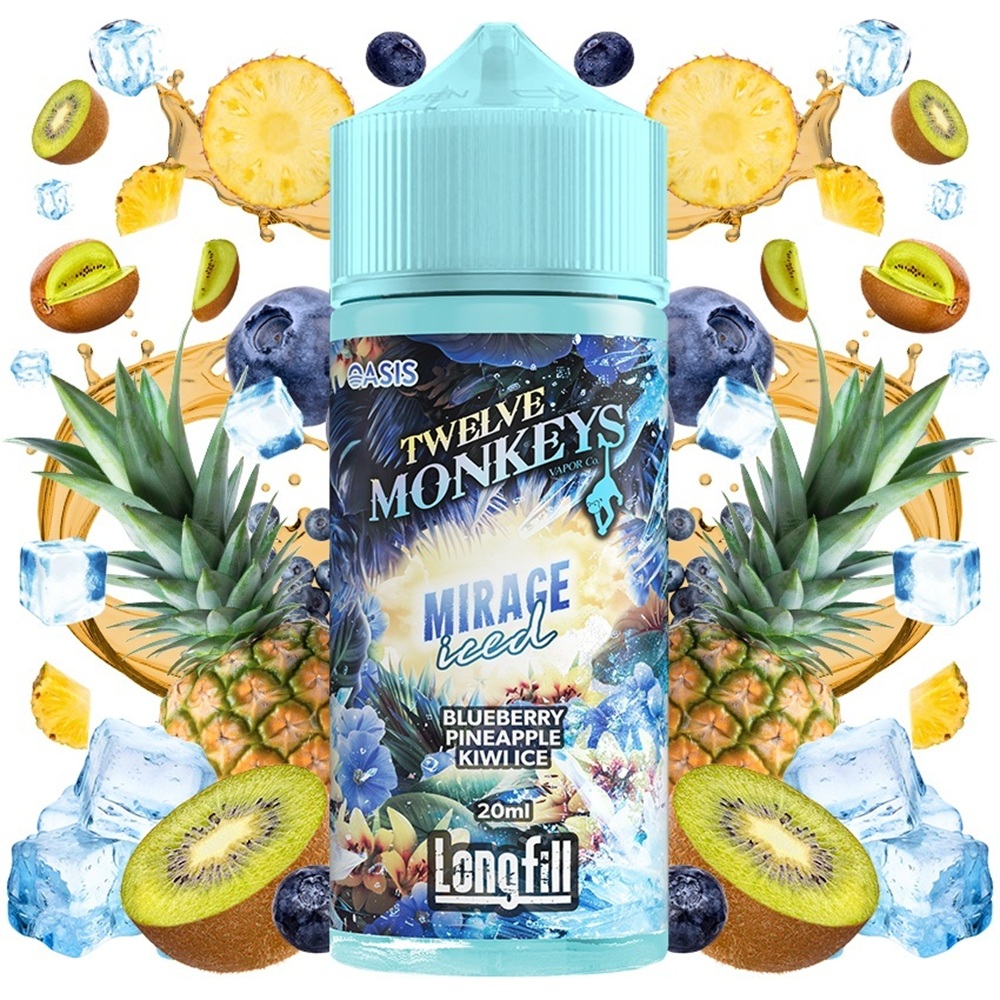 Twelve Monkeys Oasis Mirage Iced 20ml/120ml