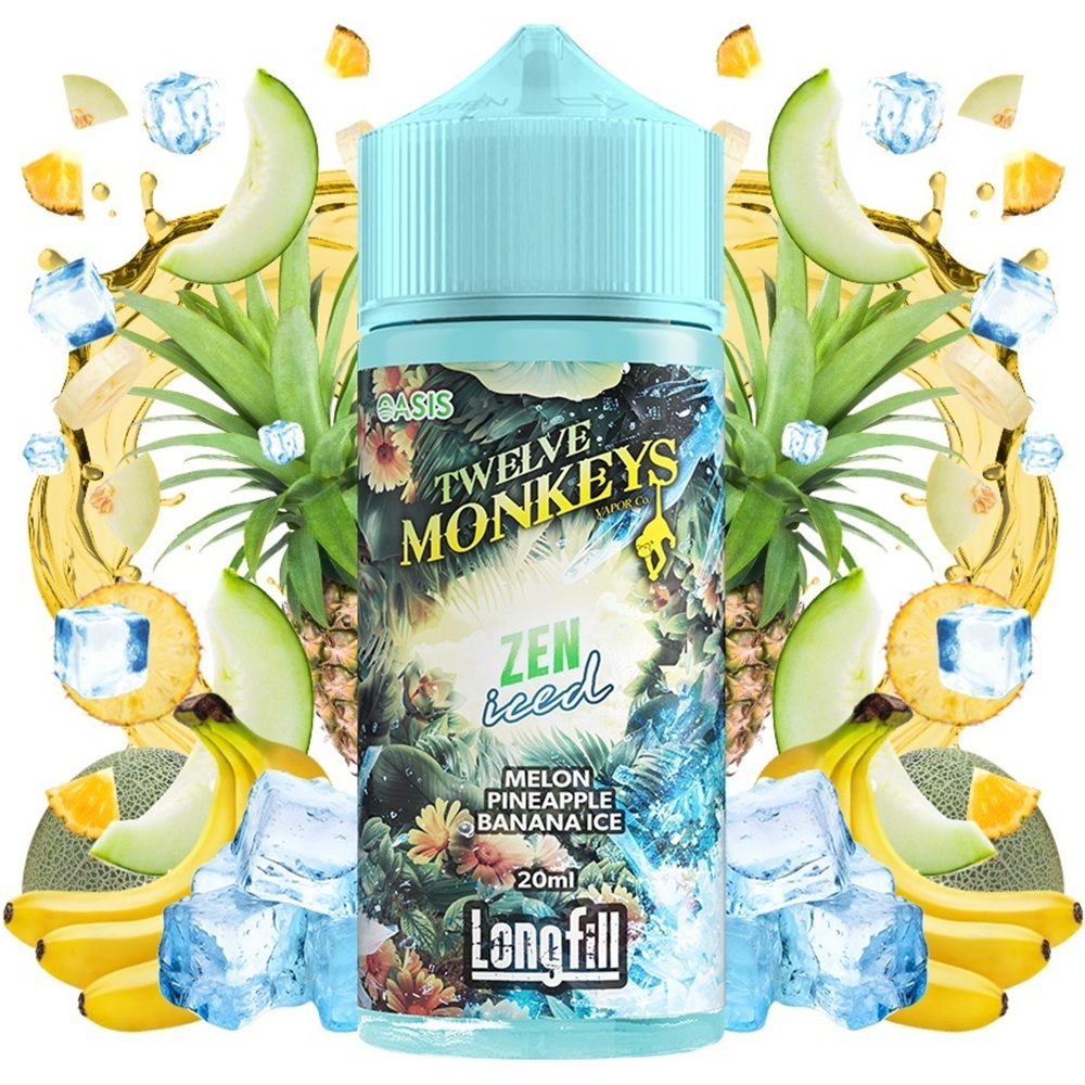 Twelve Monkeys Oasis Zen Iced 20ml/120ml