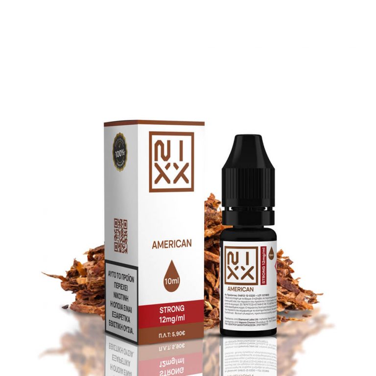 NIXX American E-Liquid 10ml 12mg