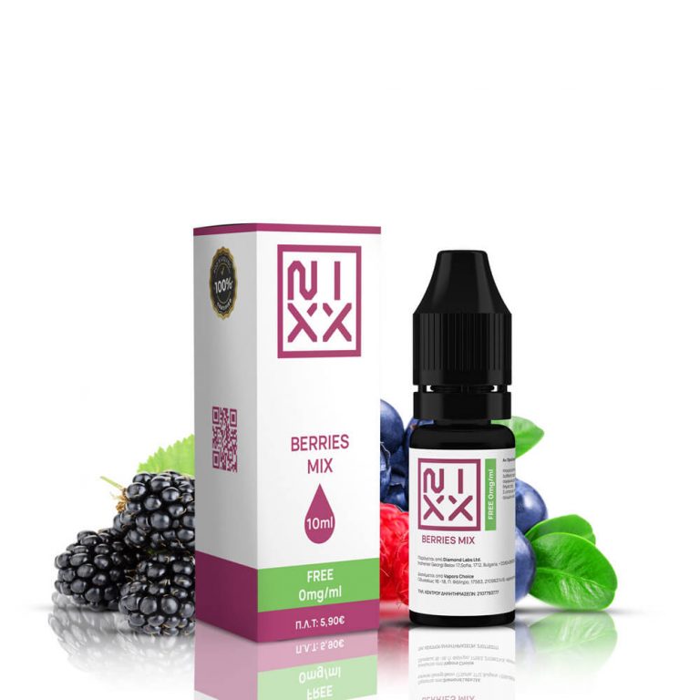 NIXX Berries Mix E-Liquid 10ml 0mg