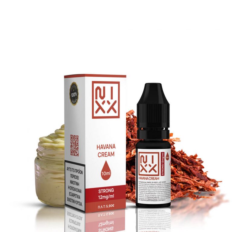 NIXX Havana Cream E-Liquid 10ml 12mg