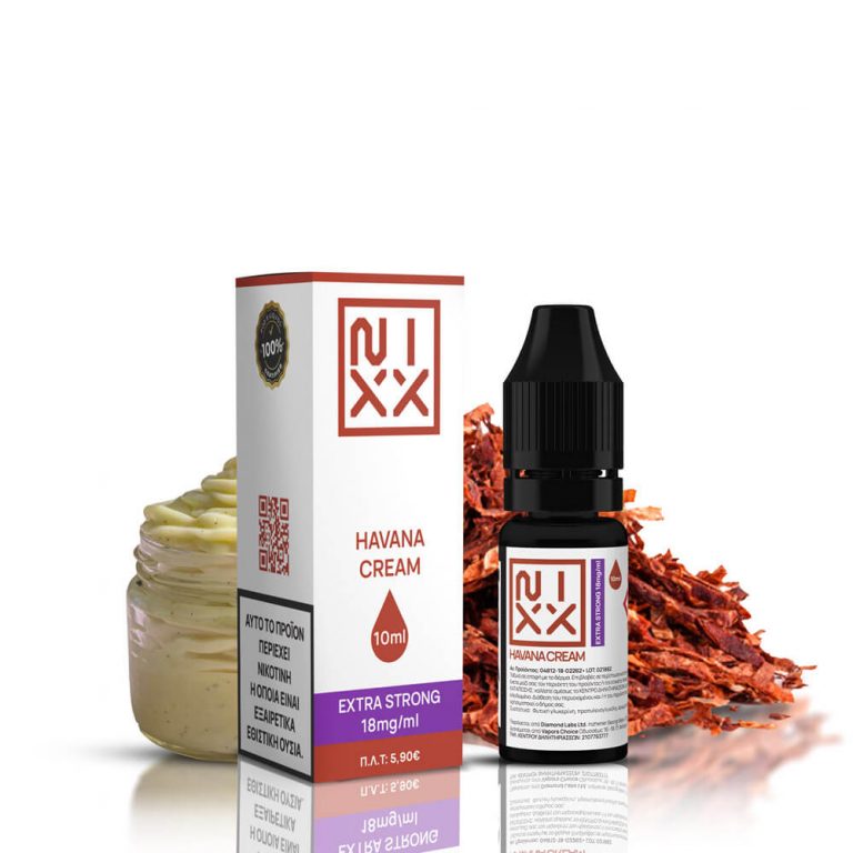 NIXX Havana Cream E-Liquid 10ml 18mg