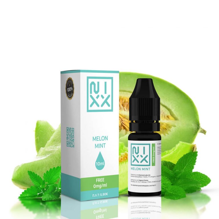 NIXX Melon Mint E-Liquid 10ml 0mg