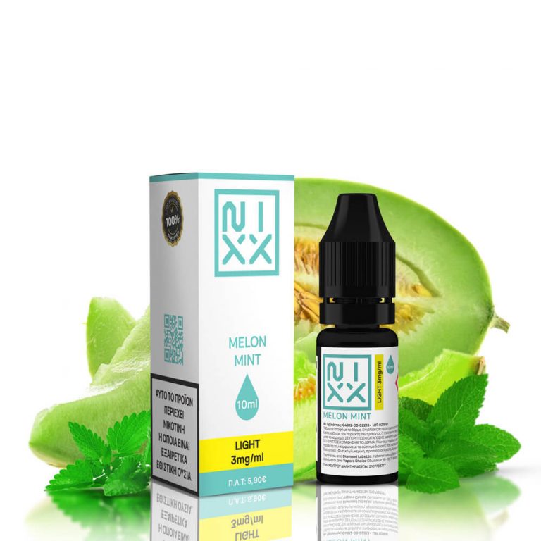 NIXX Melon Mint E-Liquid 10ml 3mg