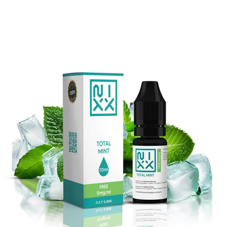 NIXX Total Mint E-Liquid 10ml 0mg