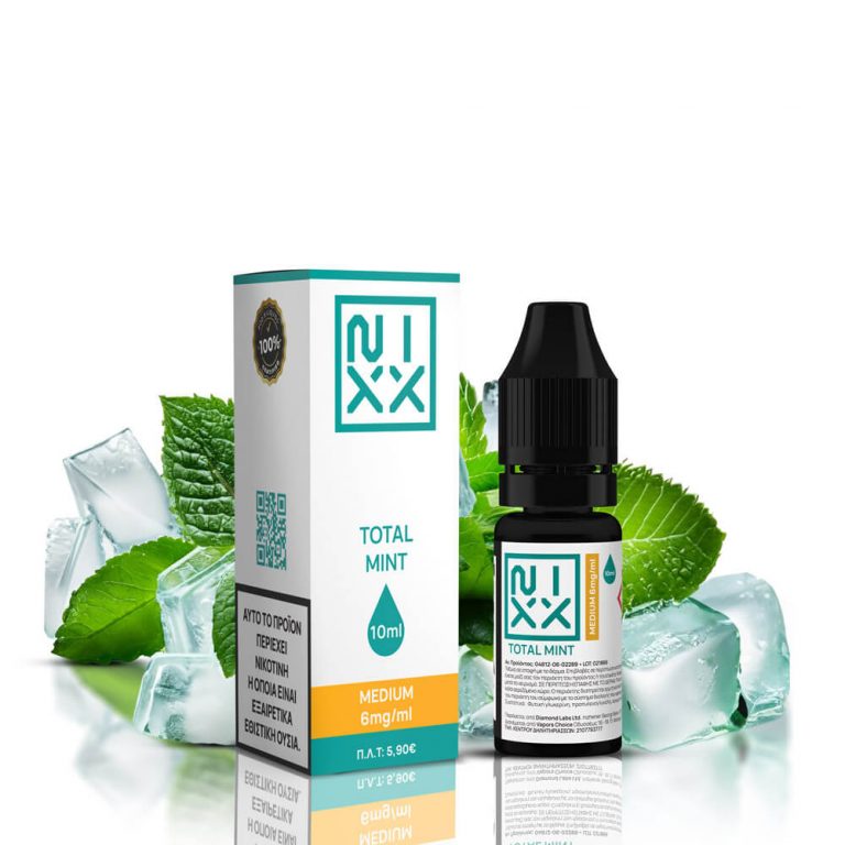 NIXX Total Mint E-Liquid 10ml 6mg