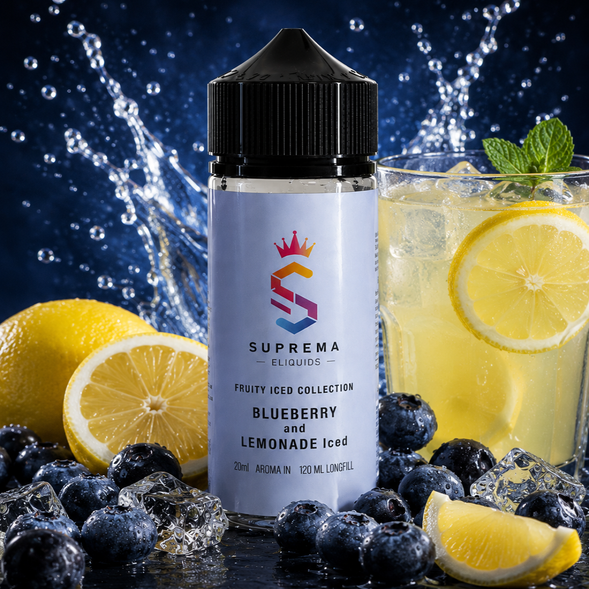 Suprema Blueberry Lemonade Iced 20ml/120ml