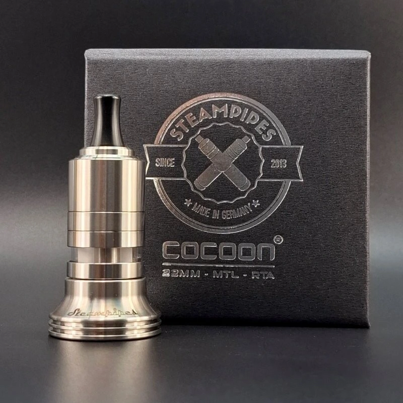 Cocoon 22mm MTL - RTA by SteamPipes
