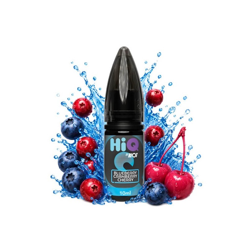 HiQ by Riot Blueberry Cranberry Cherry 10mg 20ml