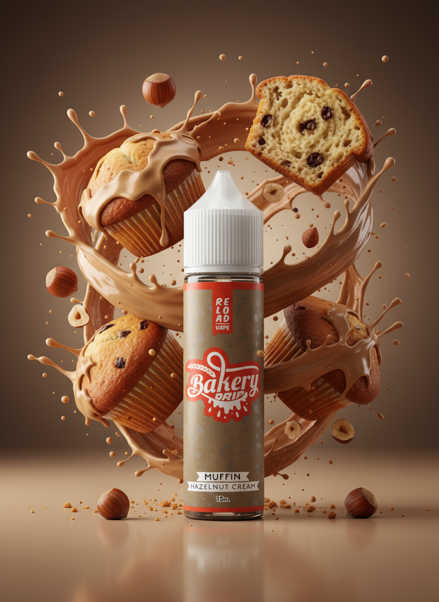 Bakery Drip Hazelnut Muffin 15ml/60ml