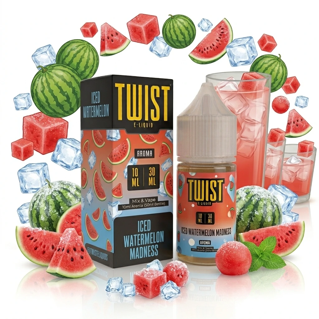 Twist Watermelon Madness Iced 10ml/30ml